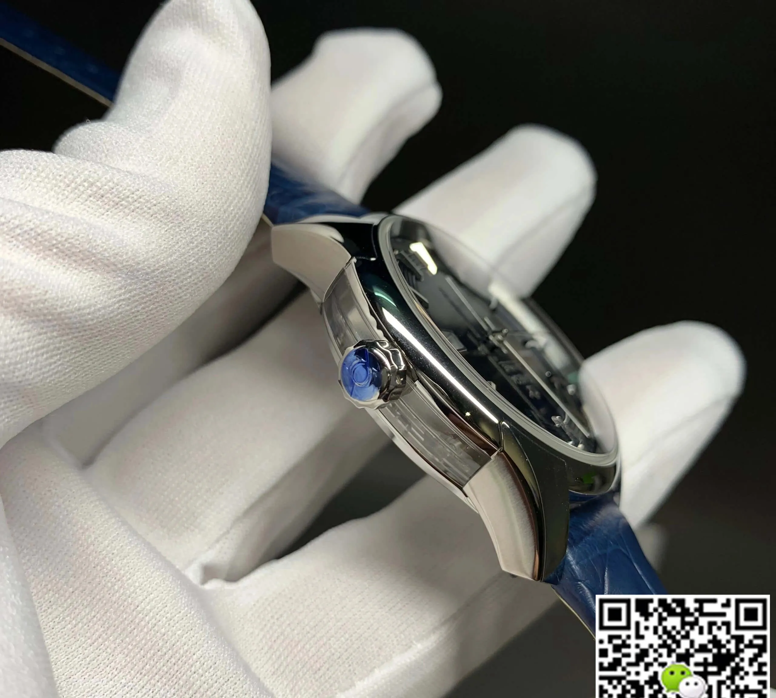 Omega De Ville 433.33.41.21.03.001 VS Factory 1:1 Best Edition Replica Watch Leather Strap